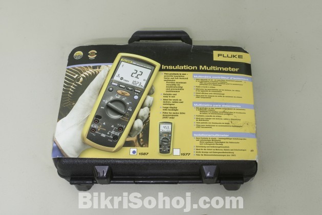 100% Genuine Fluke 1587 - 01 Year Warranty